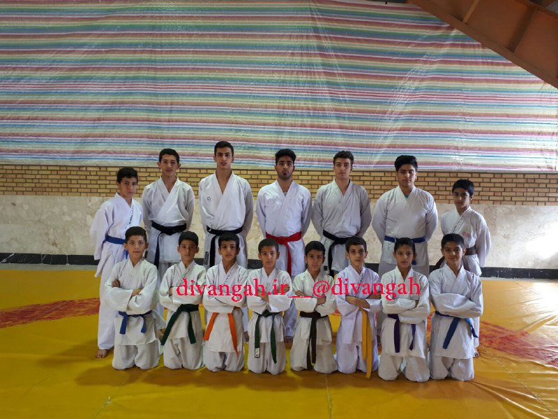 کسب مقام سوم توسط کاراته کاهای بیستونی در مسابقات قهرمان استان