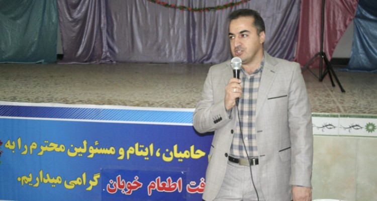  ضیافت اطعام 350نفر از ایتام تحت پوشش کمیته امدادامام خمینی (ره)شهرستان هرسین  وحامیان آنان 