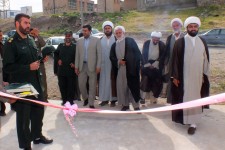 افتتاح مسجد انصارالحسین(ع)در روستای چغاکبود هرسین