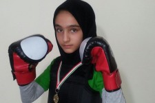 کسب مدال طلای مسابقات ووشوی قهرمانی استان کرمانشاه توسط  نونهال هرسینی 