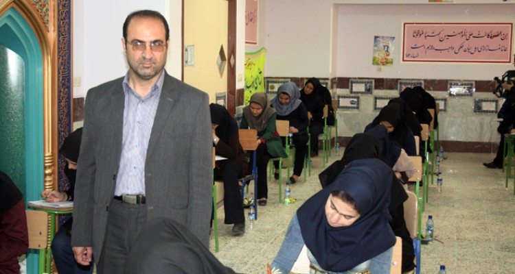 تصاویر/ آغاز بزرگترین آزمون علمی کشور در هرسین