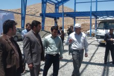 بازديد از روند ساخت سالن ورزشي سقف بلند هرسین  صورت گرفت/یاور محمدی: پرداختن به  ورزش بعنوان يك عامل نگهدارنده از ورود جوانان به انحرافات است