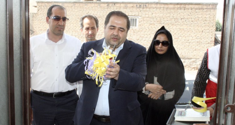 مراسم افتتاح دهیاری و مرکز بحران روستای پاسار در هرسین