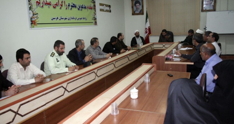 جلسه هماهنگي و برنامه ريزي راهپيمايي روز قدس در هرسين /یاور محمدی : تنها كسي كه قبل از انقلاب خطر وجود اسرائيل را به جهانيان گوشزد كرد امام خميني (ره) بود