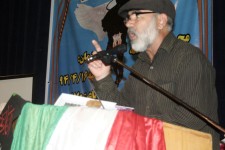 مراسم عصر شعر با عنوان محراب شکسته در هرسین برگزار شد+تصویر