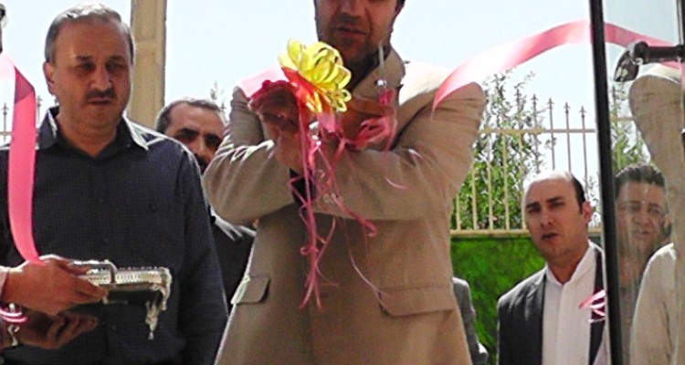 افتتاح درمانگاه جامع شهری و روستایی  با اعتبار یک میلیارد تومان در هرسین   