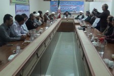 مراسم توديع و معارفه رئيس اداره تبليغات اسلامي شهرستان هرسين 