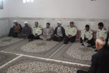 ديدار با خانواده شهيد صلاحي در هرسين