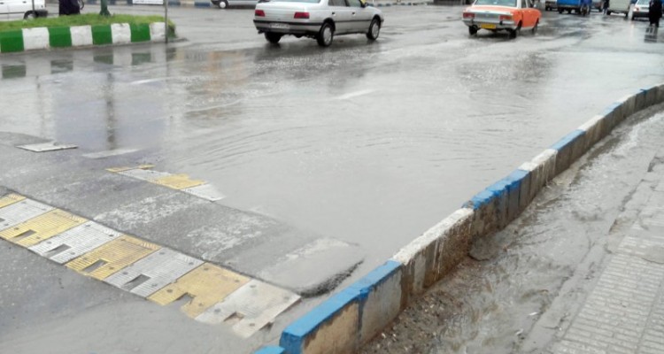 باران پاییزی غبار از چهره هرسین زدود+تصویر