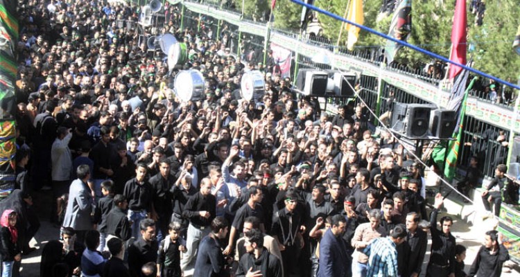برگزاری مراسم عاشورای حسینی در هرسین