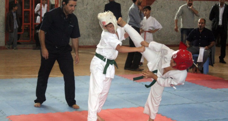 آغاز مسابقات کیوکوشین کاراته قهرمانی کشور جام شهید حسینی در  هرسین 