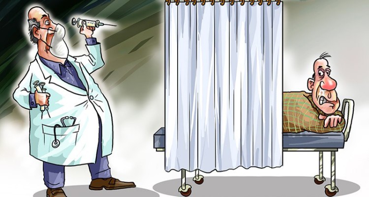 کاریکاتور/ آنفلوانزا !!!