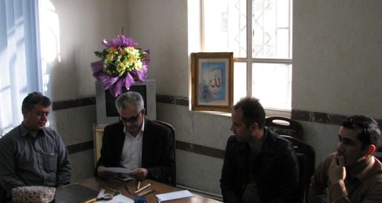 برگزاری آزمون خوشنویسی در اداره ارشاد اسلامی هرسین