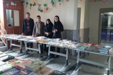 برگزاری نمایشگاه کتاب در دانشگاه آزاد اسلامی هرسین