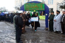  اعزام 200نفر از دانش آموزان شهرستان هرسین به مناطق عملیاتی جنوب کشور