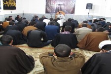 برگزاری اولین شب عزاداری ایام فاطمیه در هرسین+تصویر