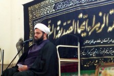 مراسم عزاداري شهادت حضرت فاطمه (س) در امام‌زاده‌ مهدي(ع) هرسین+تصویر