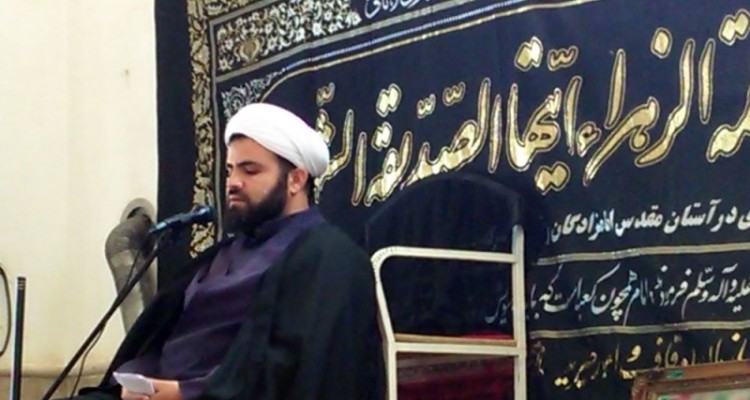 مراسم عزاداري شهادت حضرت فاطمه (س) در امام‌زاده‌ مهدي(ع) هرسین+تصویر