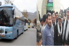 اعزام کاروان راهیان نور شهرستان هرسین به مناطق عملیاتی جنوب کشور+تصویر