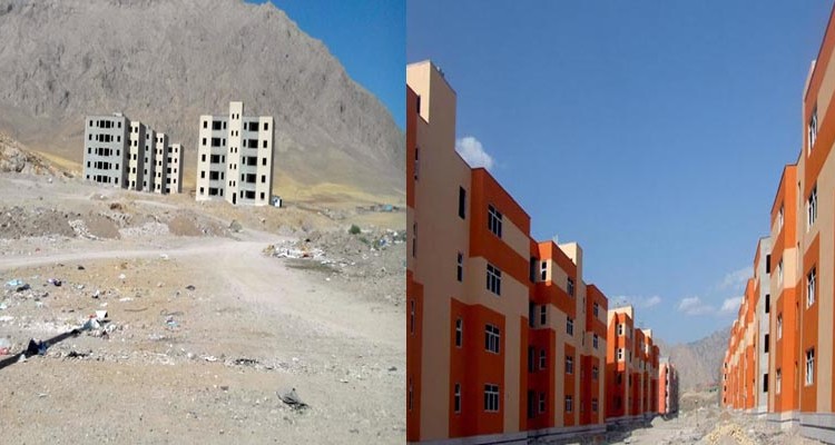 هرسین شهر سازه های نیمه کاره/ گره ساختمان های مسکن مهر در دولت یازدهم کور شد