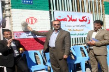 زنگ سلامت در مدارس هرسین نواخته شد+تصویر