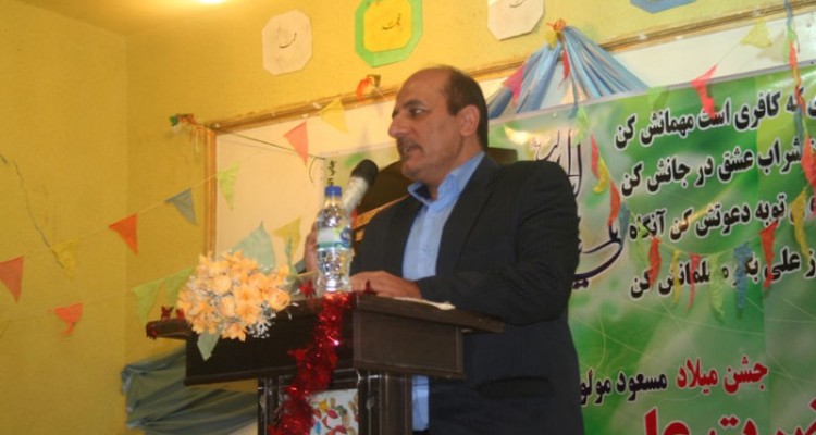 جشن میلاد حضرت علی (ع) درسالن الزهرای هرسین برگزار شد