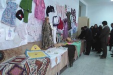 افتتاح نمایشگاه دست ساخته های دانش آموزان در هرسین+تصویر