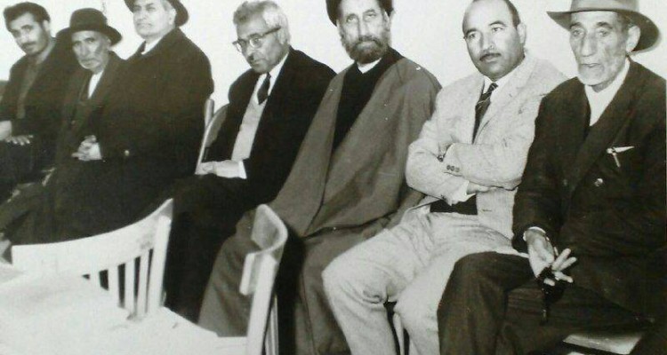 مرحوم توکل حامد طلایه دار مدارس نوين در هرسین + عكس