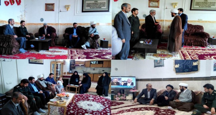 دیدار امام جمعه و مسئولین شهرستان هرسین با جانبازان و خانوده انها/حجت الاسلام باقری: حامل پیام تبریک روز جانباز از جانب رهبر معظم انقلاب هستیم