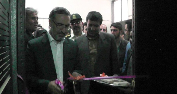 مراسم افتتاح سالن فرهنگ و هنر  ارشاد اسلامی شهرستان و نمایشگاه هنرهای تجسمی در هرسین