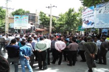 تجمعی به بهانه آلودگی آب به کام کاندیدای شکست خورده!