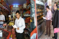 اجرای طرح نظارتی ویژه ماه مبارک رمضان در هرسین/کشف 150کیلو مواد غذایی تاریخ مصرف گذشته