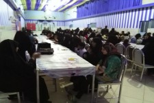 افطاری 400نفر از مدد جویان تحت حمایت در هرسین انجام شد