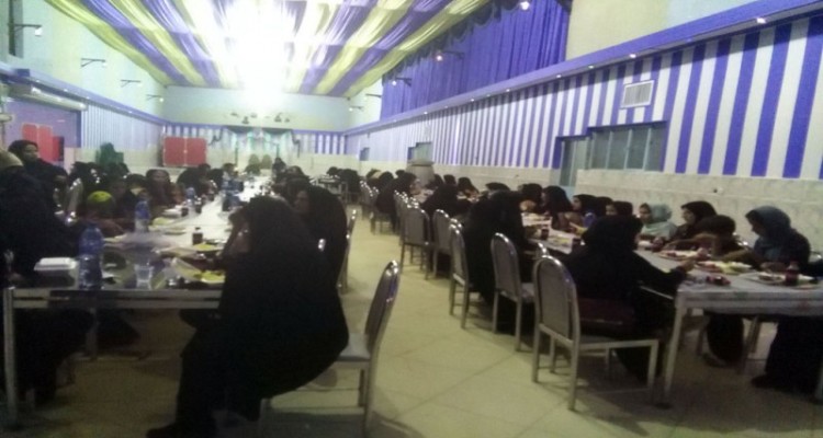 اطعام و اکرام 300نفر از مدجویان تحت حمایت بهزیستی در هرسین