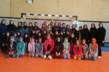 کسب مقام سوم استان توسط بانوان هندبالیست هرسینی
