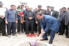  کلینک ویژه تخصصی پزشکان در هرسین کلنگ زنی شد+تصویر