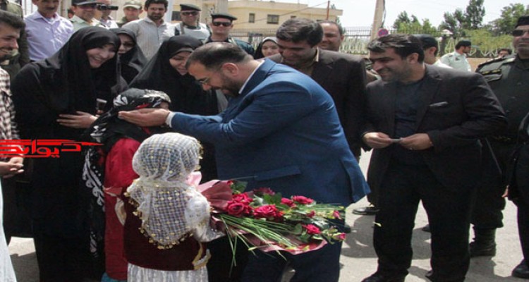 تصاویر سفر معاون پارلمانی رئیس جمهور به شهرستان هرسین