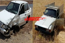 تصادف پراید با وانت در محور قیسوند هرسین  یک مصدوم برجای گذاشت