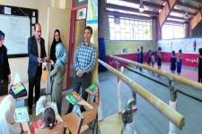 بازدید معاونت پرورشی آموزش و پرورش هرسین از پایگاه های اوقات فراغت