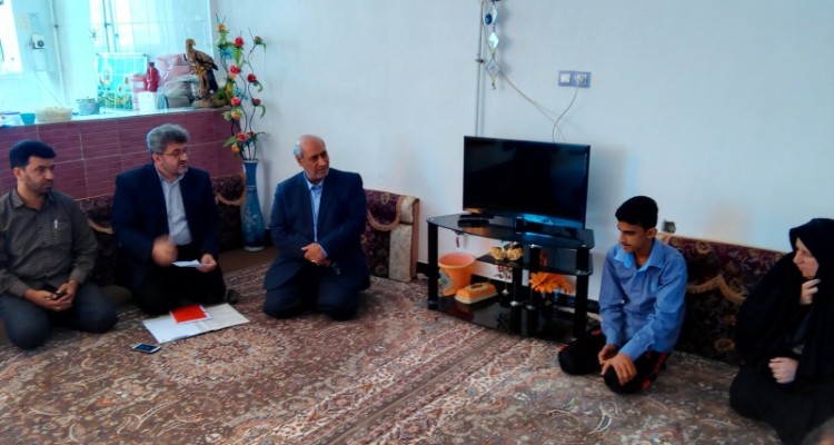 دیدار با خانوده های تحت حمایت کمیته امداد در هرسین+تصویر