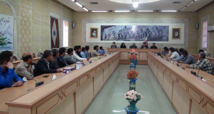 مراسم تودیع و معارفه مدیر جهاد کشاورزی هرسین برگزار شد