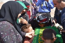 حضور کاروان زیر سایه خورشید در روستاهای بخش مرکزی هرسین+ فیلم و عکس