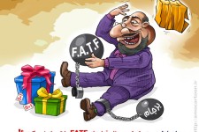 کاریکاتور FATF