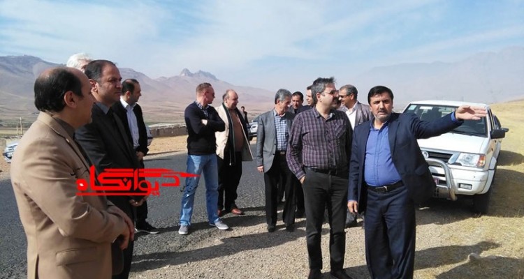 بازديد سرمايه گذاران آلماني به منظور تأسيس نيروگاه سيكل تركيبي از شهرستان هرسين 