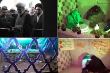 افتتاح نمایشگاه فاطمیه در هرسین+تصویر