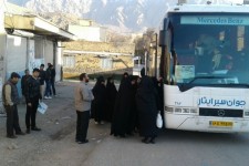 اعزام کاروان راهیان نور  به مناطق عملیاتی جنوب کشور+تصویر