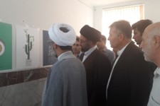 افتتاح نمایشگاه گرافیک(اقتصاد مقاومتی) در هرسین