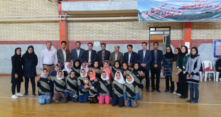 تیم فوتسال بانوان هرسین برای اولین بار قهرمان لیگ زیر 12 سال استان شد