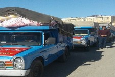 ارسال 10تن کمک های مردمی از هرسین به مناطق زلزله زده استان کرمانشاه
