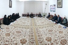 مراسم شب شعر شهادت و انتظار در هرسین برگزار شد